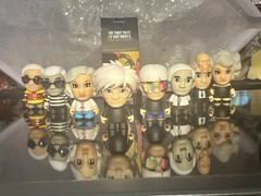 Kidrobot The Many Faces of Andy Warhol Lot Of 8 Vinyl Figures