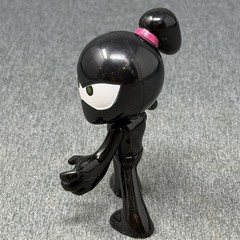 Ninja Kidz TV Blind Bag Action Figure Black w/ Ponytail Pink Hair Tie Ninja Toy