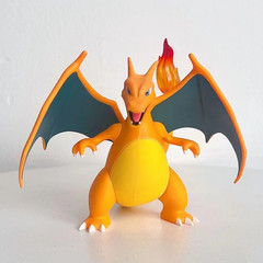 Pokémon 10cm GK Charizard & Charmander Anime PVC Action Figure Statue Model Toy