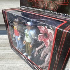 Funko Stranger Things 3 Pack Will Dustin Demogorgon Action Figures Tv Show Toy
