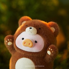 TOP Lulu The Piggy BEAR LULU Collectible Figurines Art Toys Cute Blind Box
