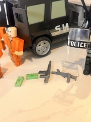 Roblox Jailbreak Swat Unit Toy Playset Lot Police Figures The Celestial Car