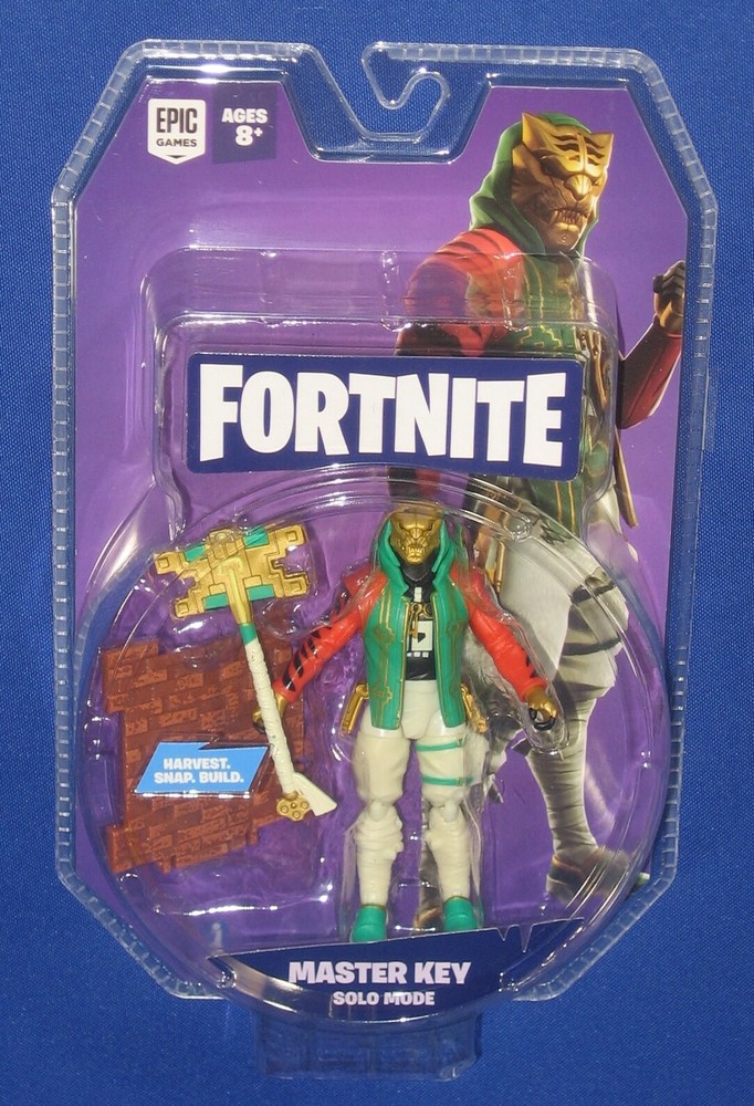 2020 Fortnite Master Key 4″ Action Figure MIP Solo Epic Video Games Jazwares