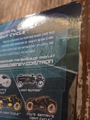 Tron Legacy Kevin Flynn’s Light Cycle 3″ DIECAST Toy Unopened! 2010 Spin Master!