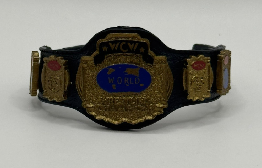 WWE WCW Classic Championship Belt Accessory Mattel Figure Prop 1/12 F5