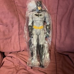 DC Batman Action Figure Gray Black Yellow Plastic – Batman Franchise Bat