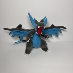 Mega Charizard X Plush 9 in. Charizard Stuffed Plush Pokemon Toy Takara Tomy