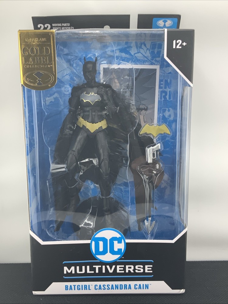 McFarlane DC Multiverse Cassandra Cain Batgirl Gold Label Target Exclusive Mint
