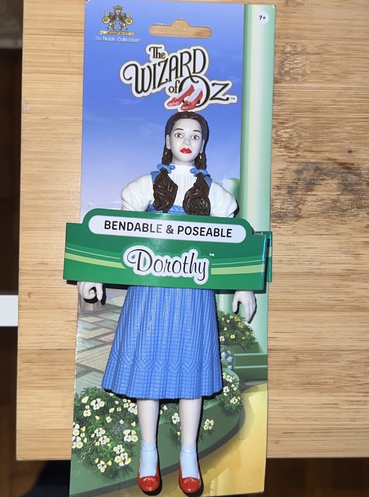 Wizard of Oz Bendable and Poseable 6.75” Dorothy by The Noble Collection