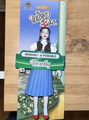 Wizard of Oz Bendable and Poseable 6.75” Dorothy by The Noble Collection