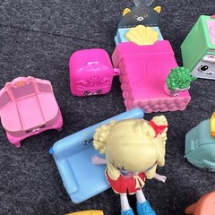 Shopkins Happy Places Furniture, Accessories, Dolls, And Some McDonald’s Lot 67