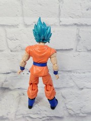 Dragon Ball Super DBZ Dragon Stars GOKU SSJB Blue Action Figure Battle Pack