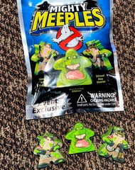 2016 Exclusive Pack Mighty Meeples Ghostbusters Slimer Peter Venkman Ray Stantz