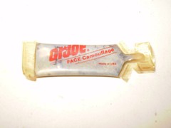 1988 GI JOE FIVE CAMOUFLAGE FACE PAINT WEAPON SPECIALTY INSERTS HASBRO RARE ARAH