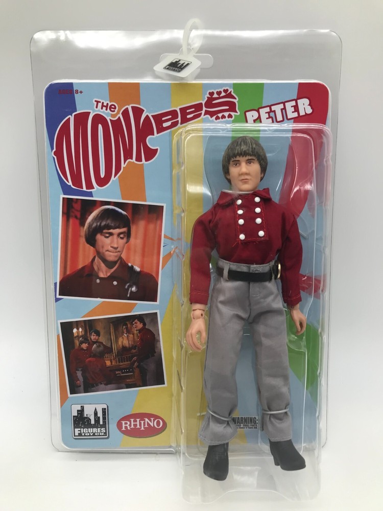 The Monkees 8 Inch Retro Style Action Figures RED Band Outfit: Peter Tork