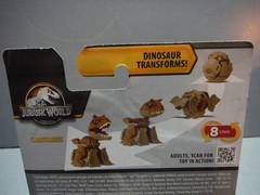 Rare Jurassic World Fierce Changers Hidden Hatchers Carnotaurus Jurassic Park