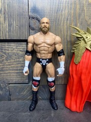 Triple H WWE Elite 35 Entrance Gear w/ WrestleMania 33 Action Figure w/ HeadSwap