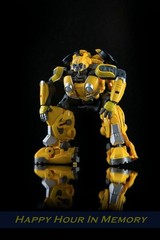 Lucky Cat Extreme Trans ET01 Bumble MEE Bee Transform Toy Action Mini Figure NEW