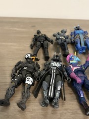 Fortnite 4” Action Figure Lot Of 9. Ice King, Meowscles, Whiplash Plus