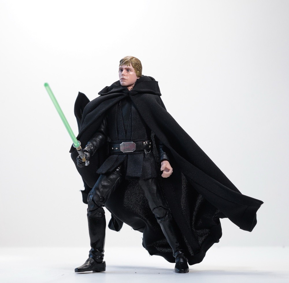 Black WIRED ROBE ONLY – Star Wars Black Series 1/12 Luke Skywalker Jedi Knight