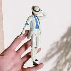 Michael Jackson Smooth Criminal Moonwalk Action Figure Model Toys With Box