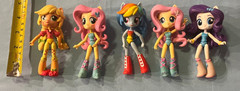 Hasbro My Little Pony Equestria Girls Minis Rarity – Lot of 5 Girl Figurines