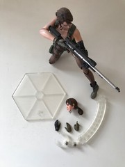Play Arts Kai Quiet Metal Gear Solid MGS V The Phantom Pain Square Enix Used BIN