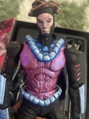 1 Of 1 Custom Painted 9” Marvel X Men Gambit Figure With Custom Box
