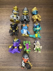 Treasure X Figures Lot Of 10 Moose Toys Skeletons