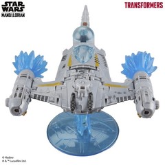 Transformers Collaborative Star Wars: The Mandalorian N-1 Starfighter, 7.5”