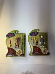 *Rare* Tom & Jerry Action Figure Lot Of Two! 2 READ
