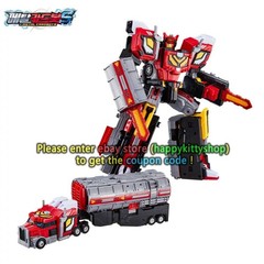 Metal Cardbot S GIGANTREX GIGANT REX Figure Transform Trailer Truck Robot No Box