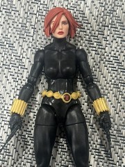 Marvel Legends Kitbash Pinless Black Widow (read Description)