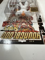 Set of 2 Youngblood Team Leader Shaft Terrell Red/White Action Figures (05Y)