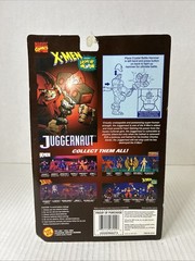 Marvel 1996 X-Men Classics Juggernaut Amber Variant Light up Jewel Weapon E9