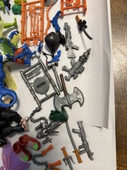 Lot of 25 TMNT Mutant Mayhem Action Figures + Weapons Accessories