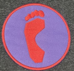 TMNT figure FOOT CLAN patch embroidered sew NINJA TURTLES action Shredder