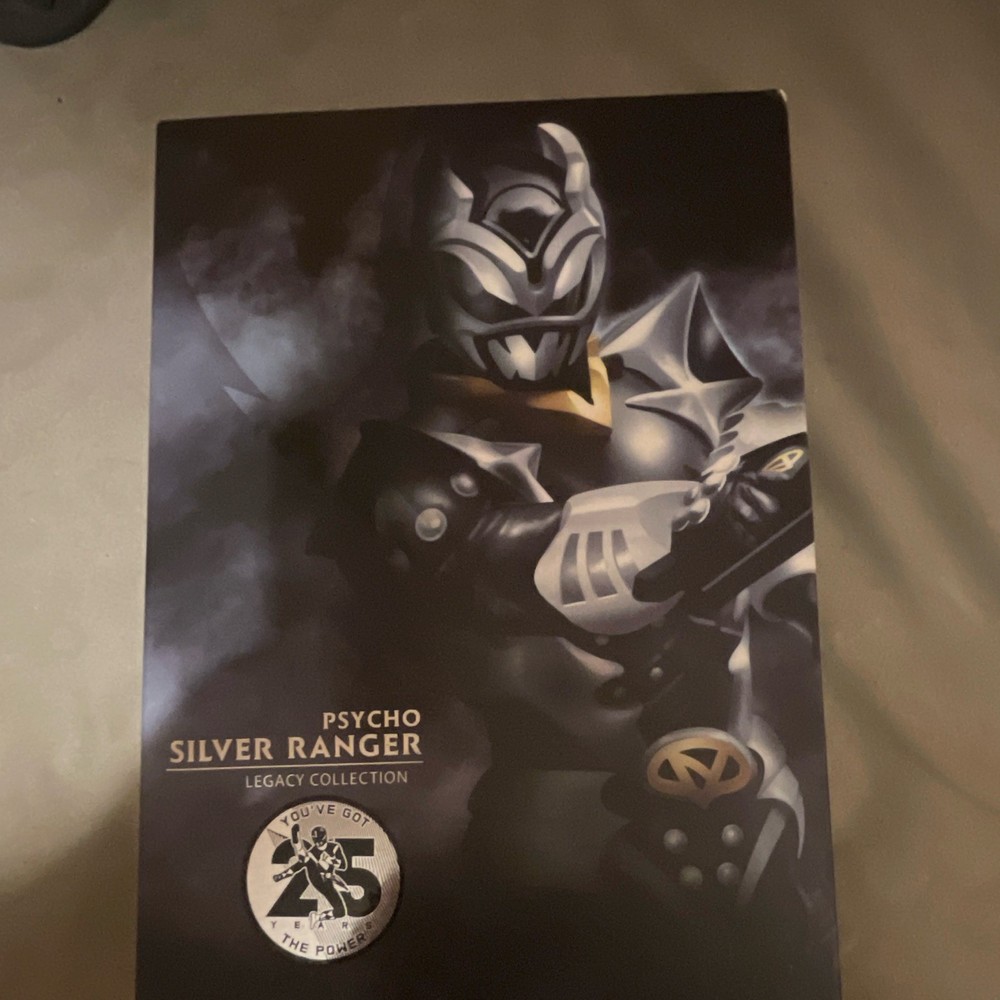 Bandai Power Rangers In Space SDCC Psycho Silver Ranger Legacy Figure w/ Sword