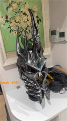 WOW Helm of Domination Lich King Death Knights 1/1 Life Size Helmet Prop Model