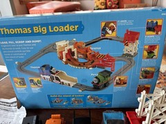 2005 Thomas & Friends Big Loader Train Playset TOMY Complete W/Box Excellent!