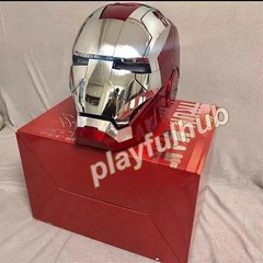 Autoking Iron Man Helmet MK5 1/1 Voice-controlled Mask Transform Cosplay Prop
