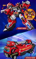 Metal Cardbot W Season 3 Blaion Transforming Robot Figure Official Korean Toy