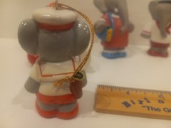 Arby’s 1990 Barbar The Elephant With Other Toys + Ornament
