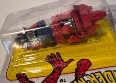 The Amazing Spider-Man Spider Bike Diecast Toy (1978 Corgi Junior) #57 MOC