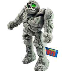 Vtg Inhumanoids GRANOK Granite Leader figure 100% COMPLETE 1986 rock monster