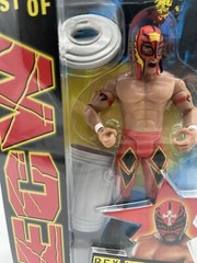 2005 Jakks WWE Best of ECW Rey Mysterio Action Figure With Trash Can And Lid