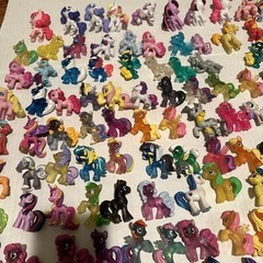 My Little Pony / Miniature Pony LOT OF 6 Random Ponies Surprise Bag