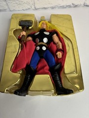 Toy Biz Famous Cover Series CAPTAIN AMERICA Plus Thor Lot Marvel Figure-1998 8in
