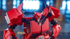 APC Toys Transformation 14CM Red Gladiator Cliffjumper Action Figure with Bonus