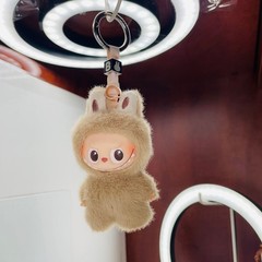 POP MART Labubu The Monsters Pin For Love Series Mini Vinyl Plush Doll Pendant B